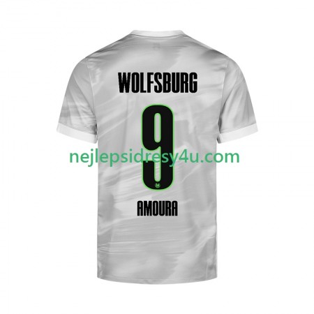 Fotbalový Dres VfL Wolfsburg Mohamed Amoura 9 Venkovní 2025/26
